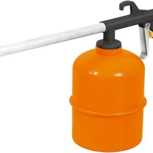 Engine Cleaning Spray Gun, Motor Cleaning Gun, 8-Inch Wand, 900 ml Steel Cup, 90 psi Max, 1/4-Inch NPT Connection