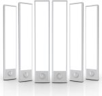 6 Pack Under Cabinet Lights, 32 LED Motion Sensor Light, Rechargeable Magnetic Closet Lights, Battery Operated, for Kitchen, Wardrobe, Hallway