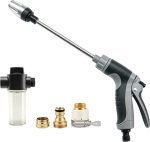 Pressure Washer Gun, High Pressure Hose Nozzle, 3 Spray Modes, for 3/4" Garden Hose, Watering Sprayer for Yard, Patio, Car, Pets