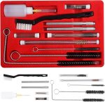 Professional Spray Gun Cleaning Kit, 23 Piece Complete Set for HVLP Spray Guns, Paint Guns, Airbrush, with Storage Case