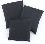 Activated Bamboo Charcoal Odor Absorbing Moisture Eliminating Pouch, 180g Per Bag, 3 Units, Black